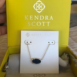 Navy blue brand new kendra scott necklace
